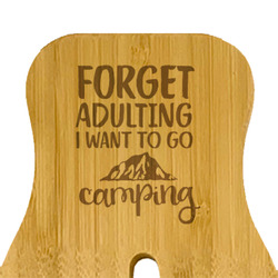 Camping Quotes & Sayings Bamboo Salad Mixing Hand