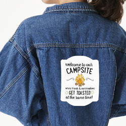 Camping Quotes & Sayings Large Custom Shape Patch - 2XL