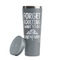 Camping Quotes & Sayings Grey RTIC Everyday Tumbler - 28 oz. - Lid Off