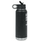 Camping Quotes & Sayings Laser Engraved Water Bottles - Front Engraving - Side View