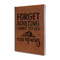 Camping Quotes & Sayings Leather Sketchbook - Small - Double Sided