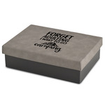 Camping Quotes & Sayings Gift Boxes w/ Engraved Leather Lid