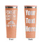 Camping Quotes & Sayings Peach RTIC Everyday Tumbler - 28 oz. - Front and Back