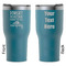 Camping Quotes & Sayings RTIC Tumbler - Dark Teal - Double Sided - Front & Back