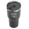 Camping Quotes & Sayings (Shape) Black RTIC Tumbler - (Above Angle)