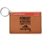 Camping Quotes & Sayings Leatherette Keychain ID Holder