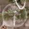 Camping Quotes & Sayings (Shape) Engraved Glass Ornaments - Round-Main Parent