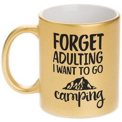 Camping Quotes & Sayings Metallic Mug