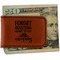 Camping Quotes & Sayings (Shape) Leatherette Magnetic Money Clip - Front