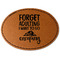Camping Quotes & Sayings (Shape) Leatherette Patches - Oval