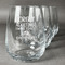 Camping Quotes & Sayings Stemless Wine Glasses (Set of 4)