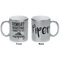 Camping Quotes & Sayings (Shape) Silver Mug - Approval