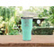 Camping Quotes & Sayings (Shape) Teal RTIC Tumbler Lifestyle (Front)