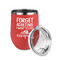 Camping Quotes & Sayings Stainless Wine Tumblers - Coral - Single Sided - Alt View