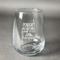 Camping Quotes & Sayings Stemless Wine Glass - Front/Approval