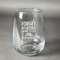 Camping Quotes & Sayings Stemless Wine Glass (Single)