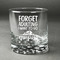 Camping Quotes & Sayings Whiskey Glass - Front/Approval