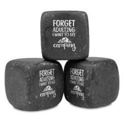 Camping Quotes & Sayings Whiskey Stone Set