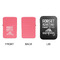 Camping Quotes & Sayings Windproof Lighters - Pink, Single Sided, w Lid - APPROVAL