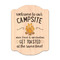 Camping Quotes & Sayings Wooden Sticker - Main