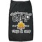 Camping Sayings & Quotes (Color) Black Pet Shirt
