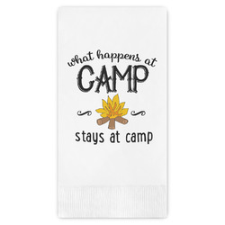 Camping Sayings & Quotes (Color) Guest Paper Towels - Full Color
