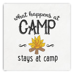Camping Sayings & Quotes (Color) Paper Dinner Napkins