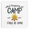 Camping Sayings & Quotes (Color) Paper Dinner Napkins