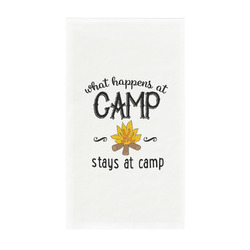 Camping Sayings & Quotes (Color) Guest Towels - Full Color - Standard
