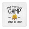 Camping Sayings & Quotes (Color) Decorative Paper Napkins