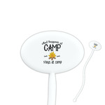 Camping Sayings & Quotes (Color) Oval Stir Sticks
