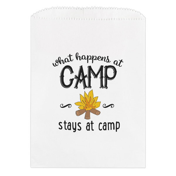 Custom Camping Sayings & Quotes (Color) Treat Bag