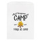 Camping Sayings & Quotes (Color) White Treat Bag - Front View