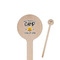 Camping Sayings & Quotes (Color) 6" Round Wooden Stir Sticks - Single Sided