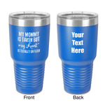 Aunt Quotes and Sayings 30 oz Stainless Steel Tumbler - Royal Blue - Double-Sided