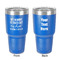 Aunt Quotes and Sayings 30 oz Stainless Steel Ringneck Tumbler - Blue - Double Sided - Front & Back
