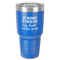 Aunt Quotes and Sayings 30 oz Stainless Steel Ringneck Tumbler - Blue - Front