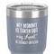 Aunt Quotes and Sayings 30 oz Stainless Steel Ringneck Tumbler - Grey - Close Up