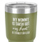 Aunt Quotes and Sayings 30 oz Stainless Steel Ringneck Tumbler - Olive - Close Up