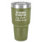 Aunt Quotes and Sayings 30 oz Stainless Steel Tumbler - Olive - Single-Sided
