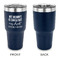 Aunt Quotes and Sayings 30 oz Stainless Steel Ringneck Tumblers - Navy - Single Sided - APPROVAL