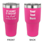 Aunt Quotes and Sayings 30 oz Stainless Steel Tumbler - Pink - Double Sided