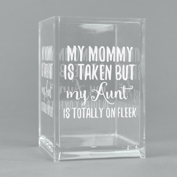 Custom Aunt Quotes and Sayings Acrylic Pen Holder