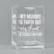 Aunt Quotes and Sayings Acrylic Pen Holder - Angled View
