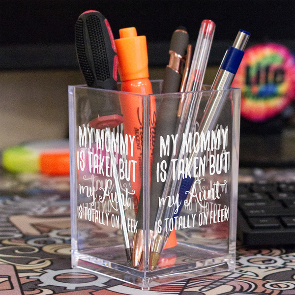 Aunt Quotes and Sayings Acrylic Pen Holder - In Context
