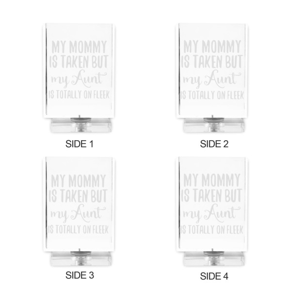 Aunt Quotes and Sayings Acrylic Pencil Holder - APPROVAL