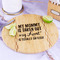 Aunt Quotes and Sayings Bamboo Cutting Board - In Context