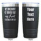 Aunt Quotes and Sayings Black Polar Camel Tumbler - 20oz - Double Sided  - Approval