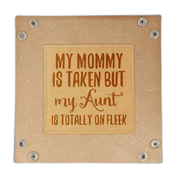 Aunt Quotes and Sayings Genuine Leather Valet Trays - FRONT (flat)