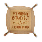 Aunt Quotes and Sayings Genuine Leather Dice Tray